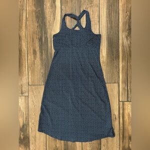 Columbia PFG Blue Pattern Sun Dress Size Small Like New